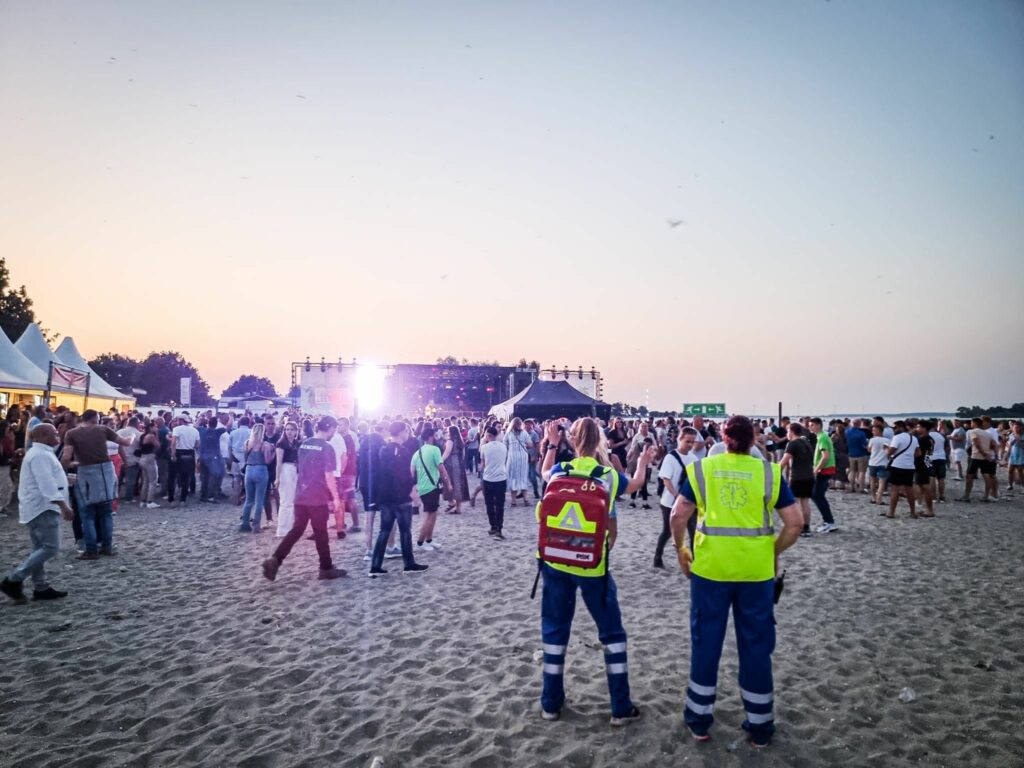 Beach Festival Zeewolde Dienst Medische Hulpverlening Nederland